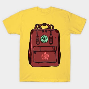 VSCO GIRL BACKPACK TURTLE T-Shirt